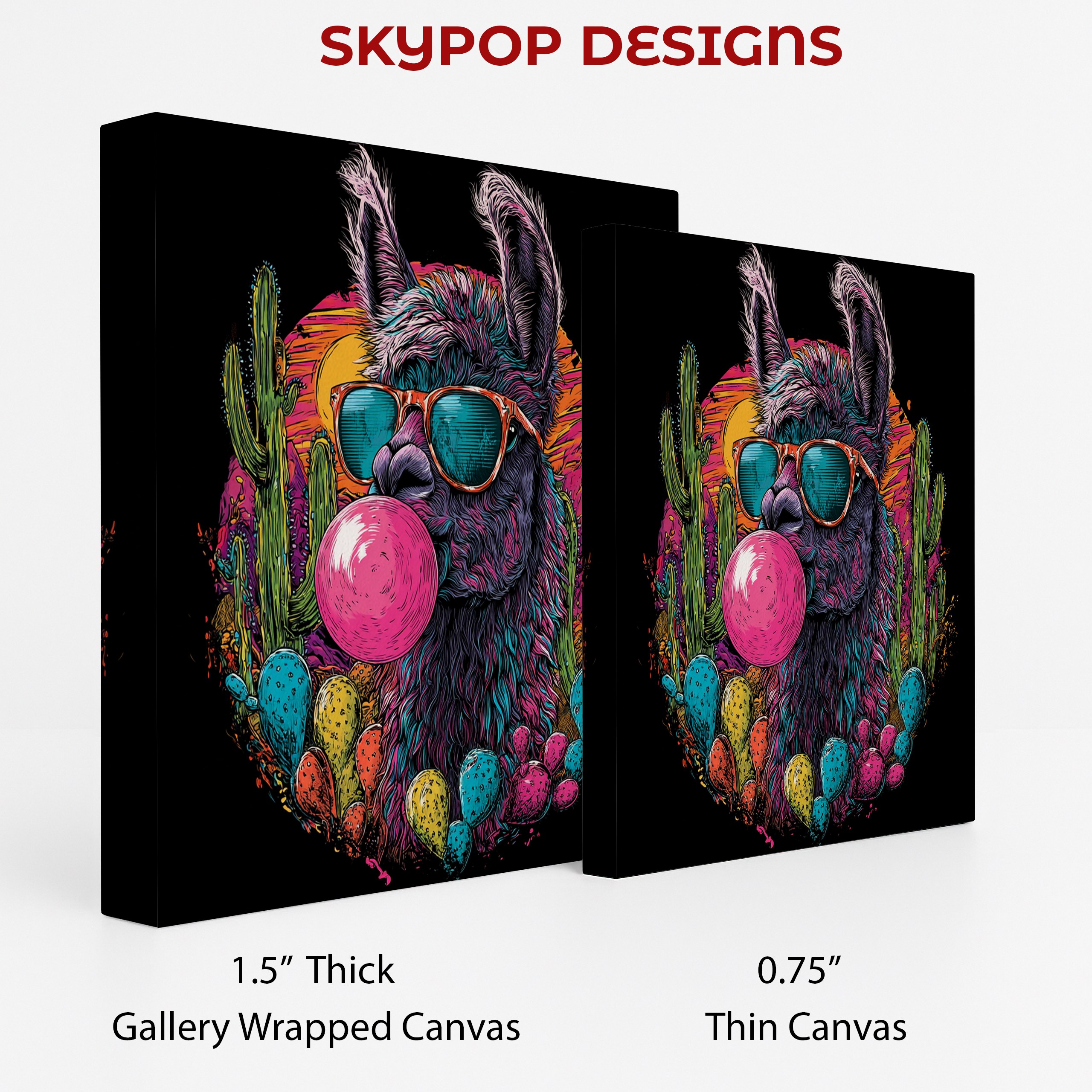 2.jpg Psychedelic Llama Art