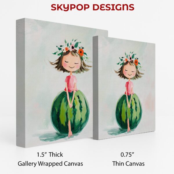 Watermelon Girl Art
