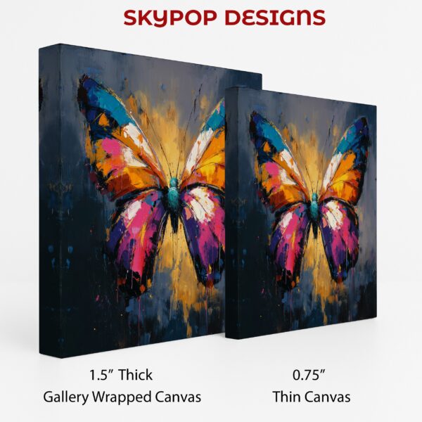 Butterfly Art Canvas or Poster