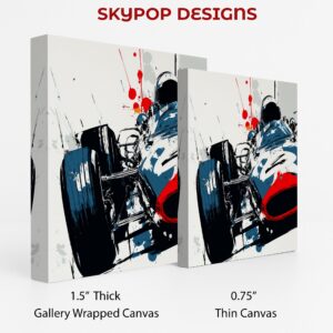 Vintage Racing Car Art