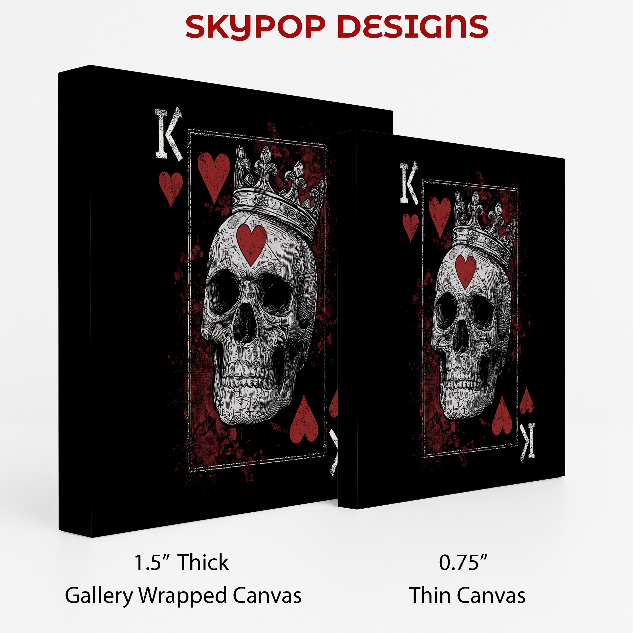 2.jpg King of Hearts Skull Art