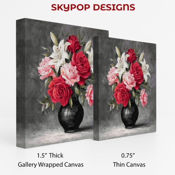 Red Rose Bouquet Art