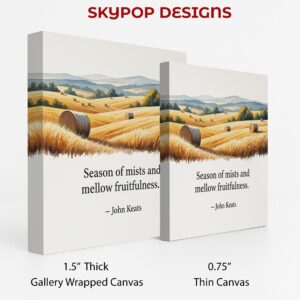 Golden Harvest Fields Art