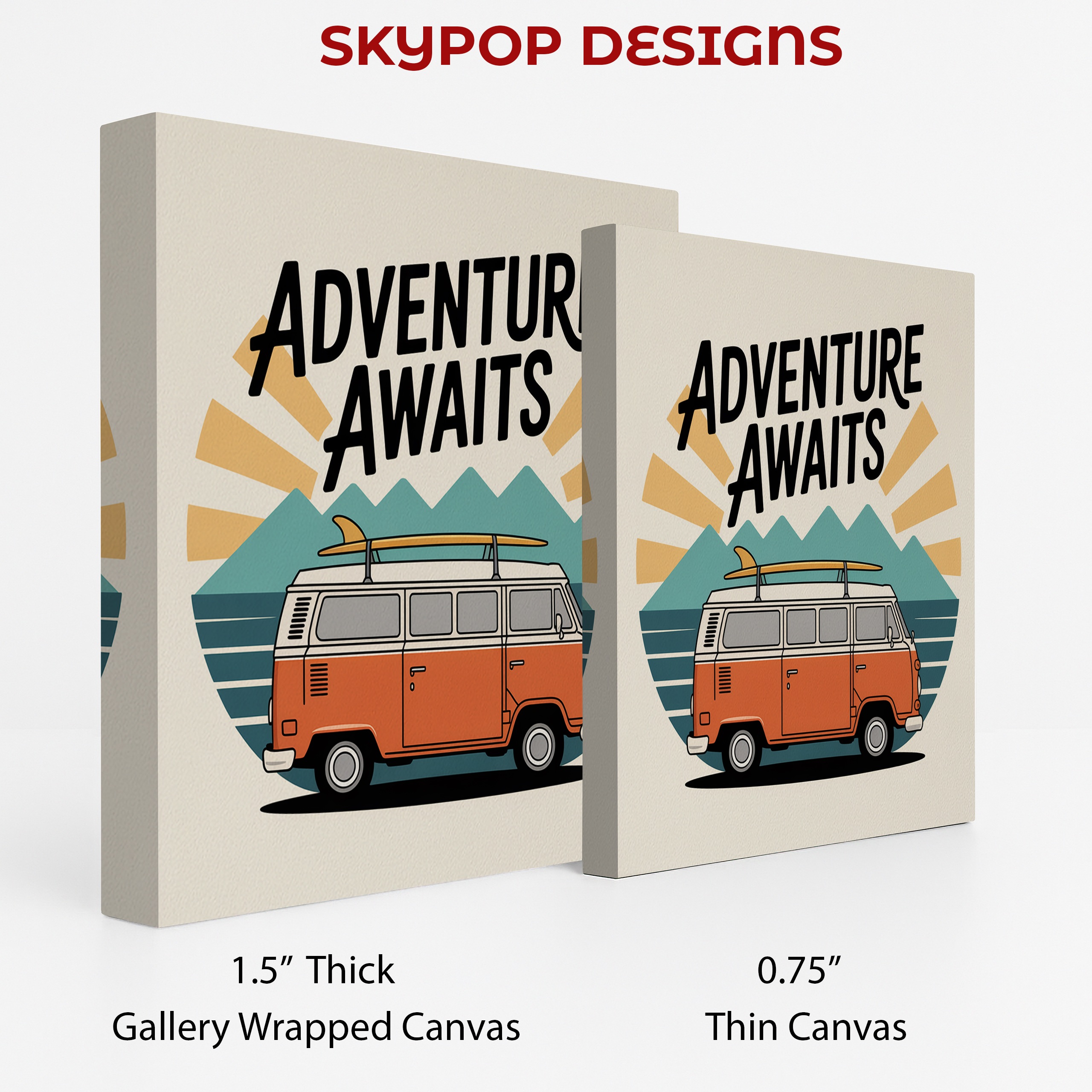 2.jpg Retro Adventure Van Art