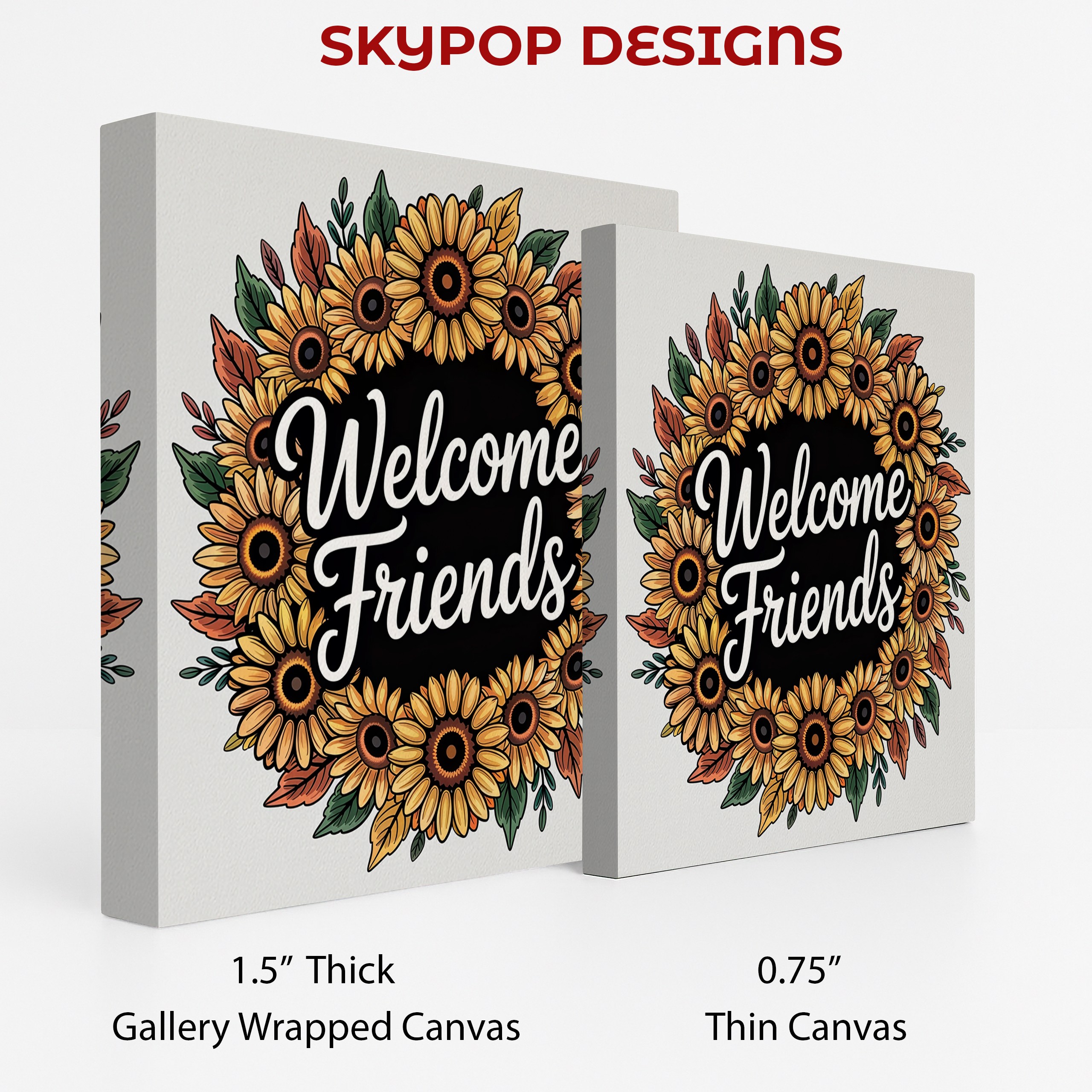 2.jpg Sunflower Welcome Sign Art
