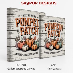 Autumn Pumpkin Patch Art