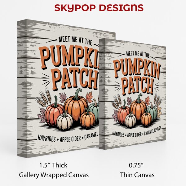 Autumn Pumpkin Patch Art