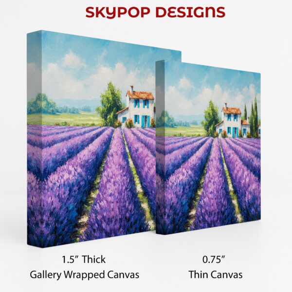 Lavender Field Art