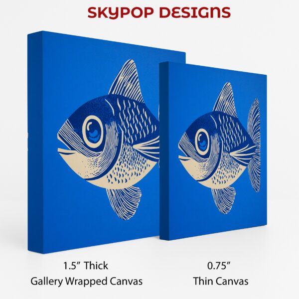Blue Fish Art