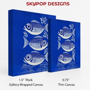 Blue Fish Art