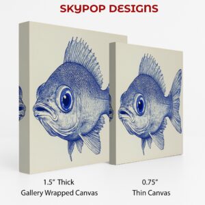Blue Fish Art