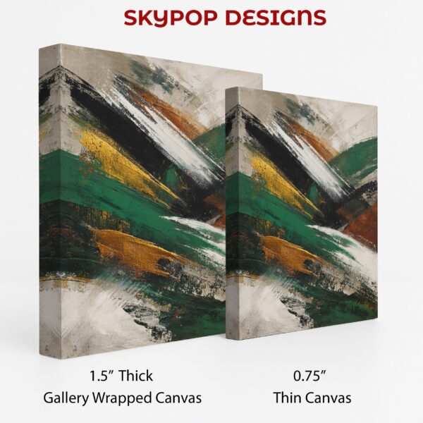 Dynamic Brushstrokes Art