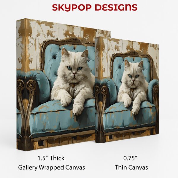 Cat Chair Art