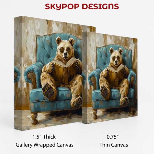 Bear Reading Art