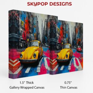 New York Beetle Taxi Art