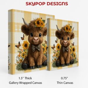 Highland Cow Art