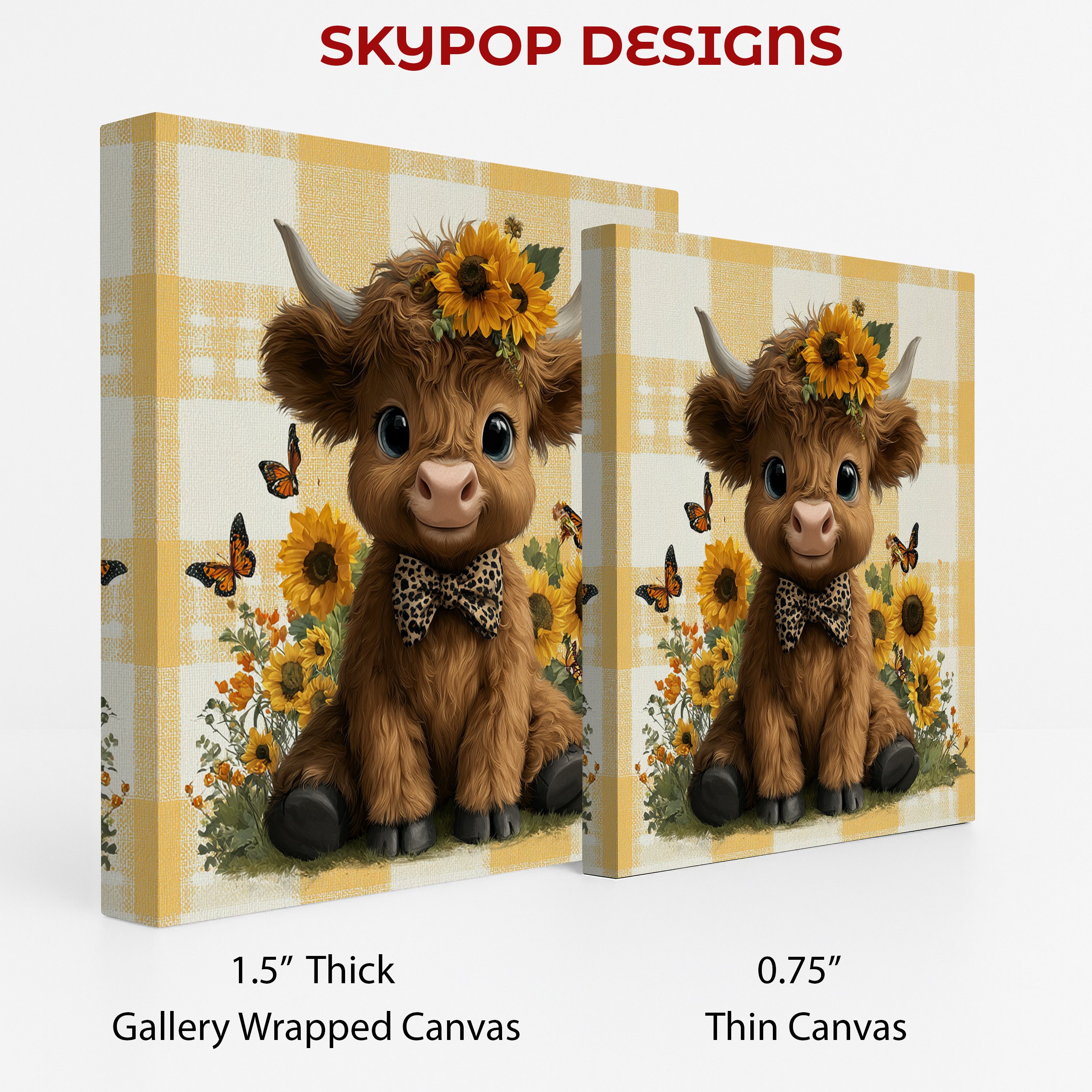 2.jpg Highland Cow Art