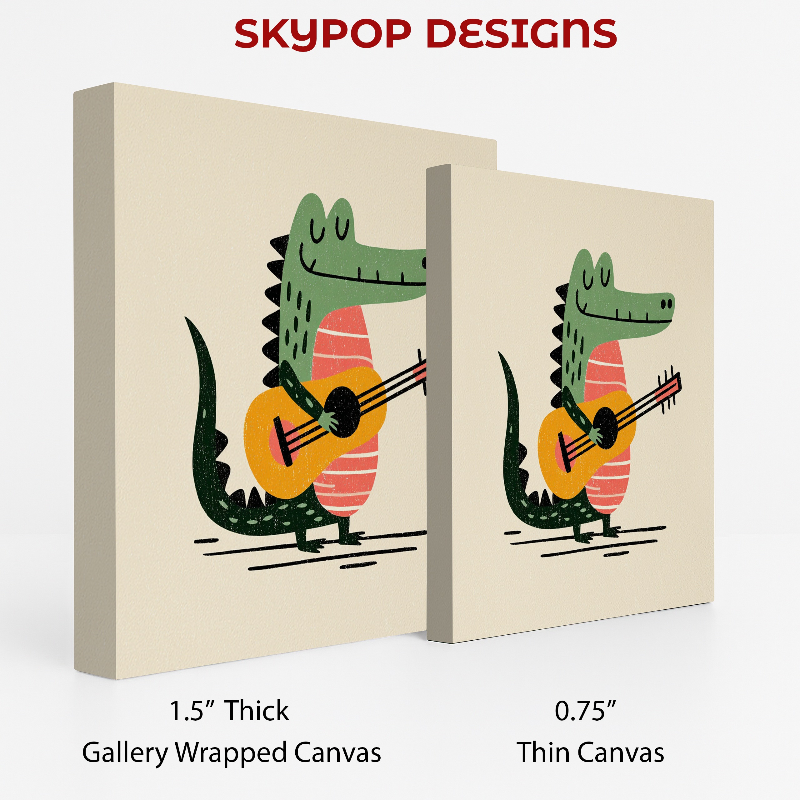 2.jpg Crocodile Guitar Art