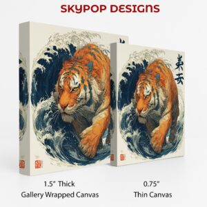 Tiger Wave Art
