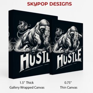 Hustle Bull Art