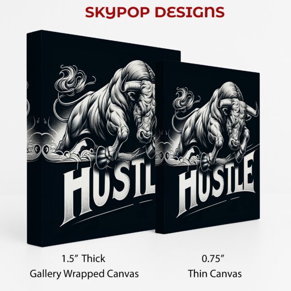 Hustle Bull Art