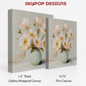 Soft Pink Poppies Art