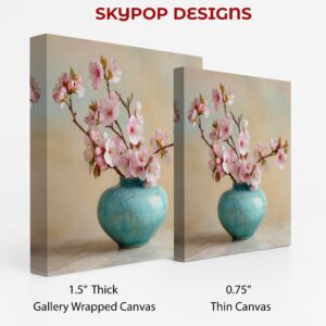 Cherry Blossom Vase Art