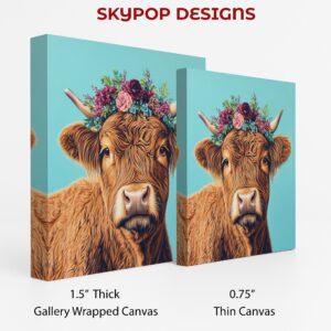 Highland Cow Art