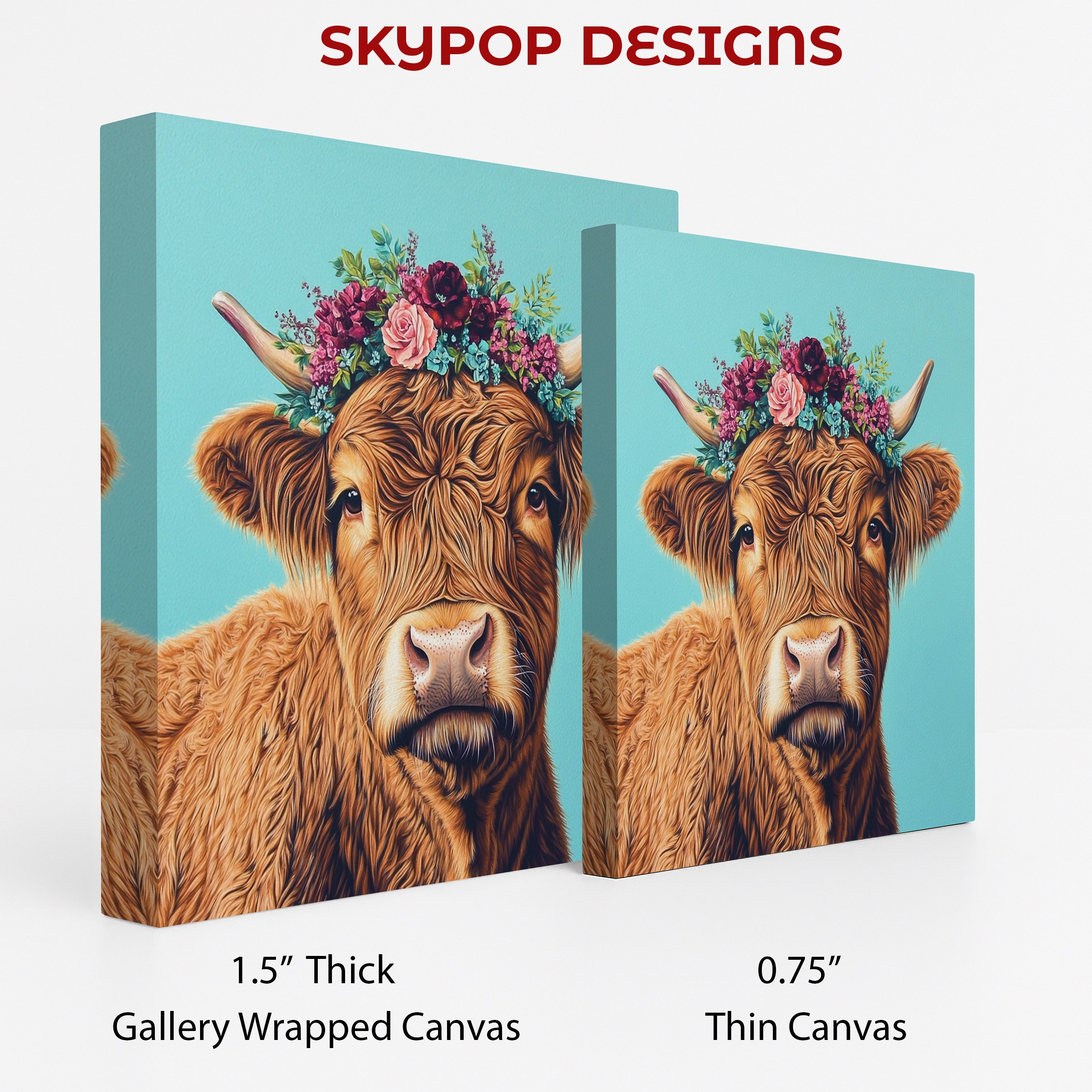 2.jpg Highland Cow Art
