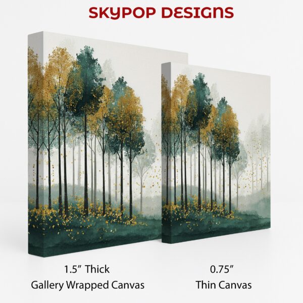 Misty Forest Art