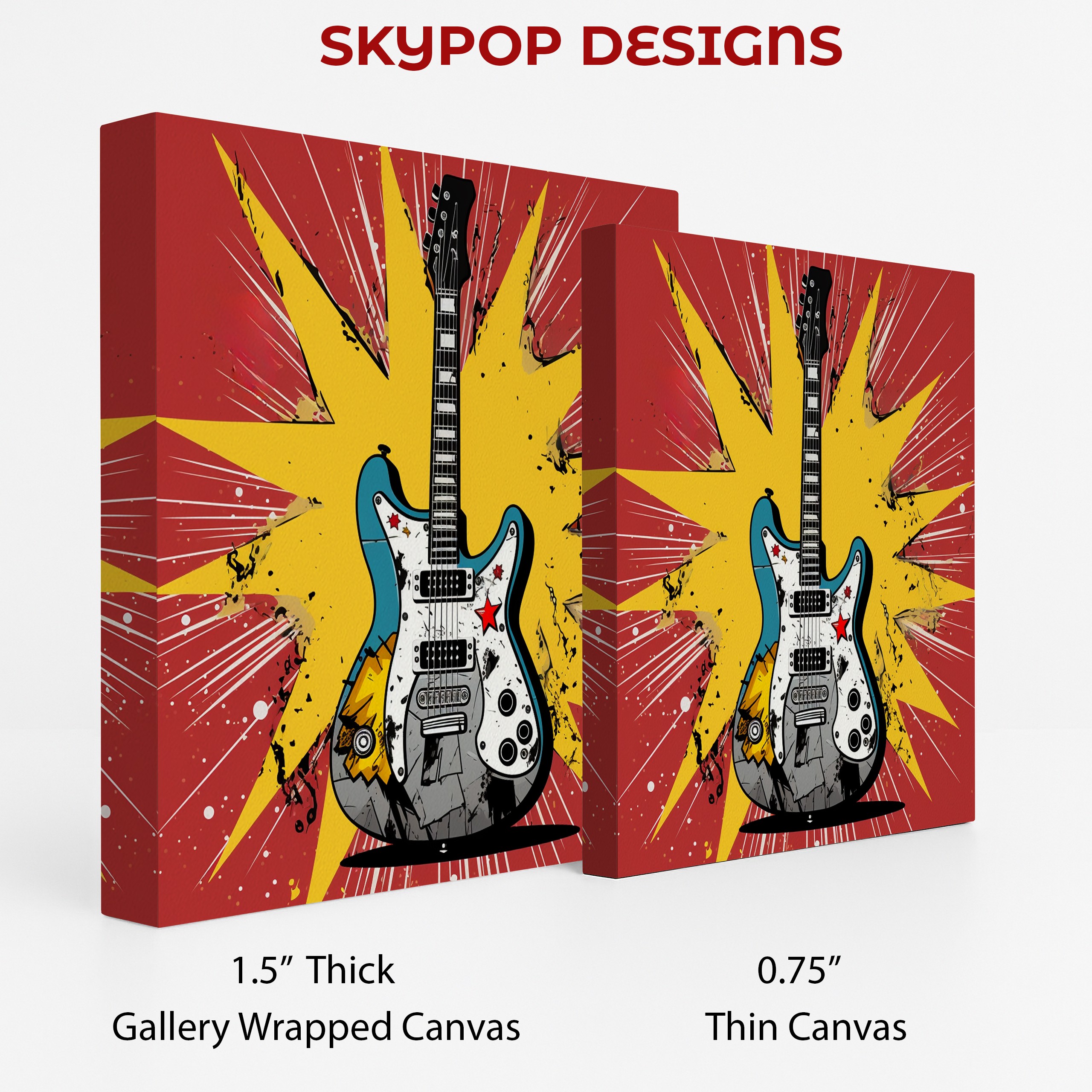 2.jpg Electric Guitar Explosion Art