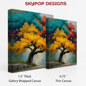 Vibrant Tree Art