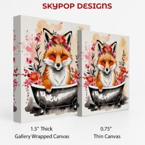 Floral Fox Art