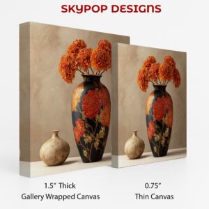 Marigold Vase Art