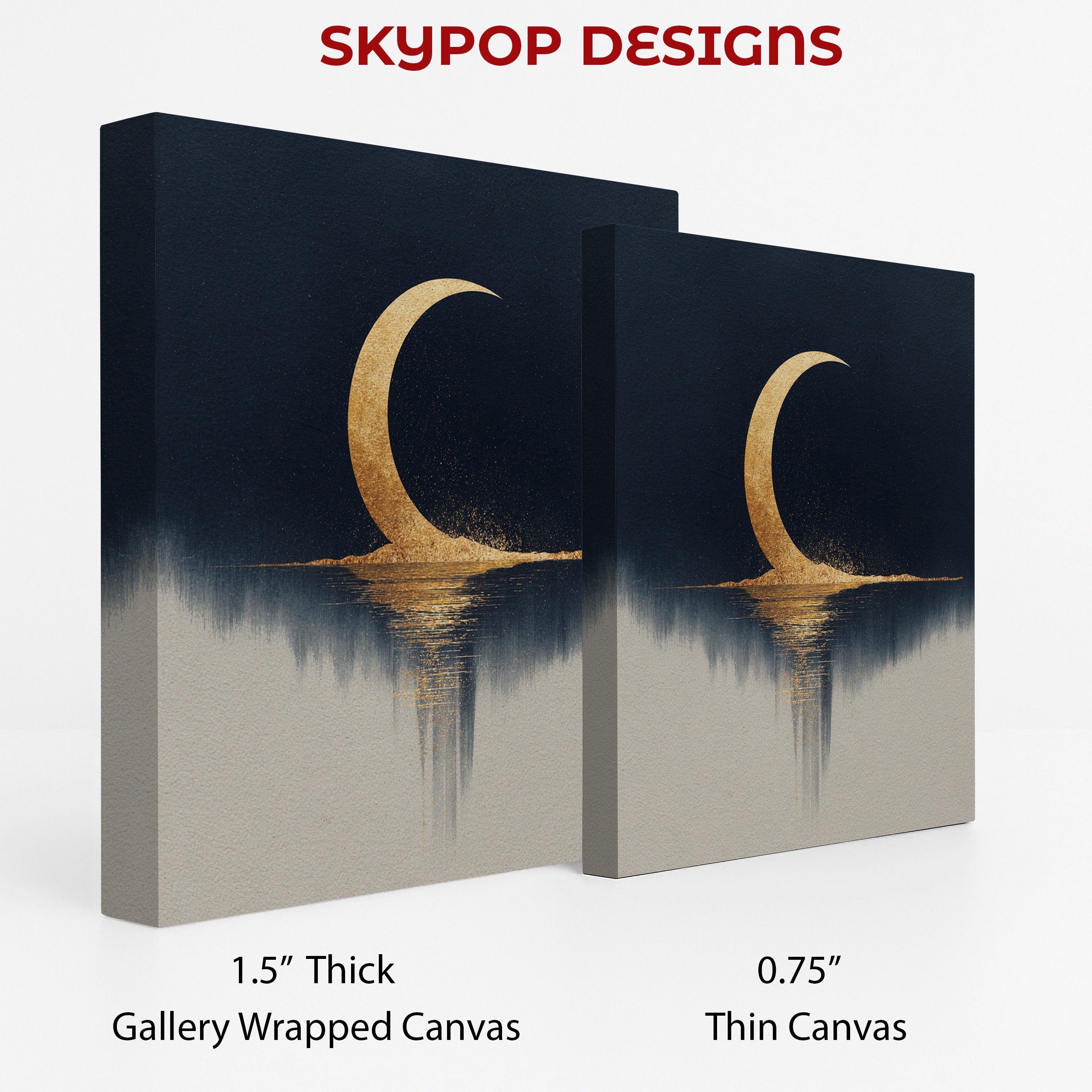 2.jpg Crescent Moon Reflection Art