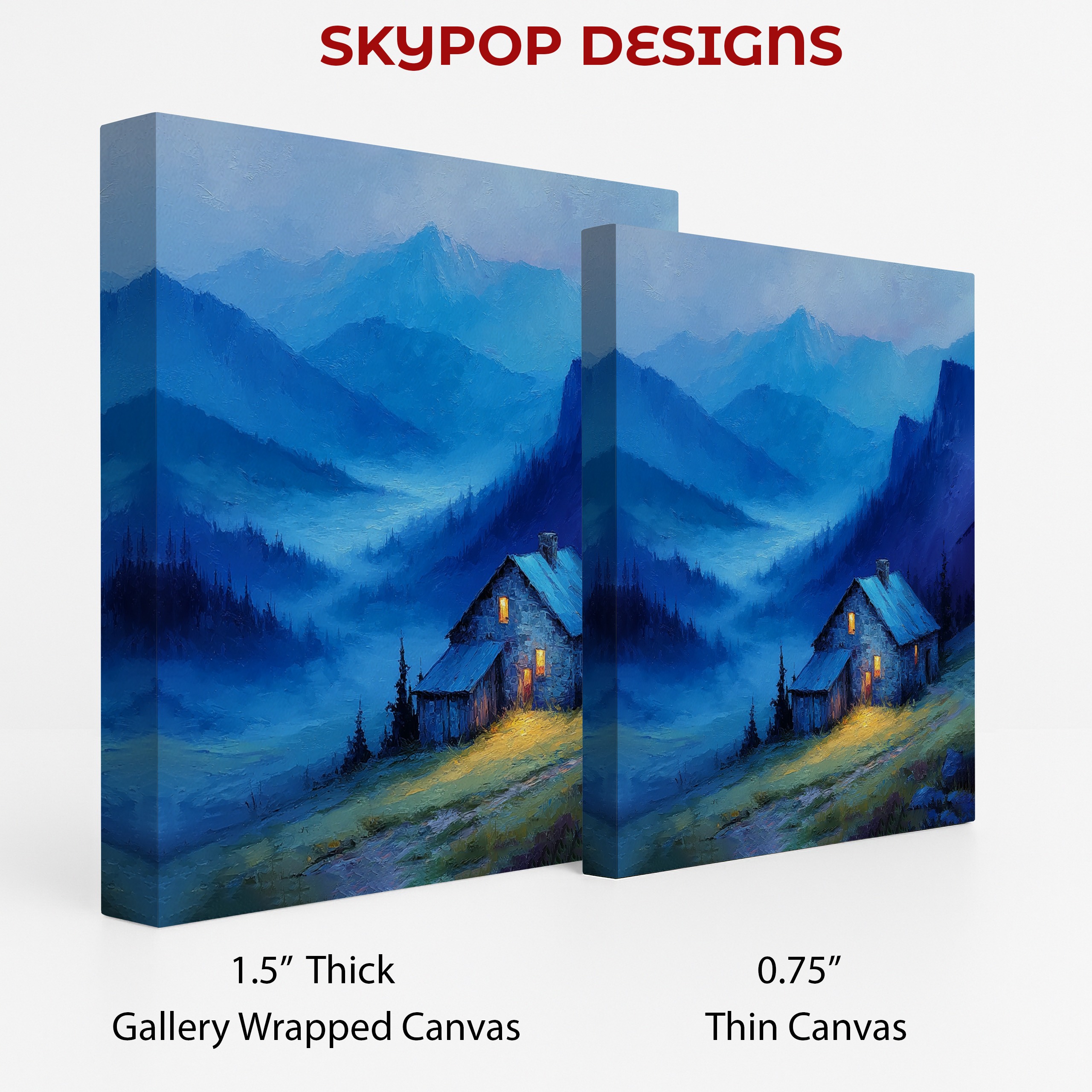 2.jpg Mountain Cabin Serenity Art