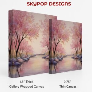 Cherry Blossom Stream Art