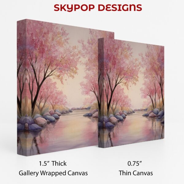 Cherry Blossom Stream Art
