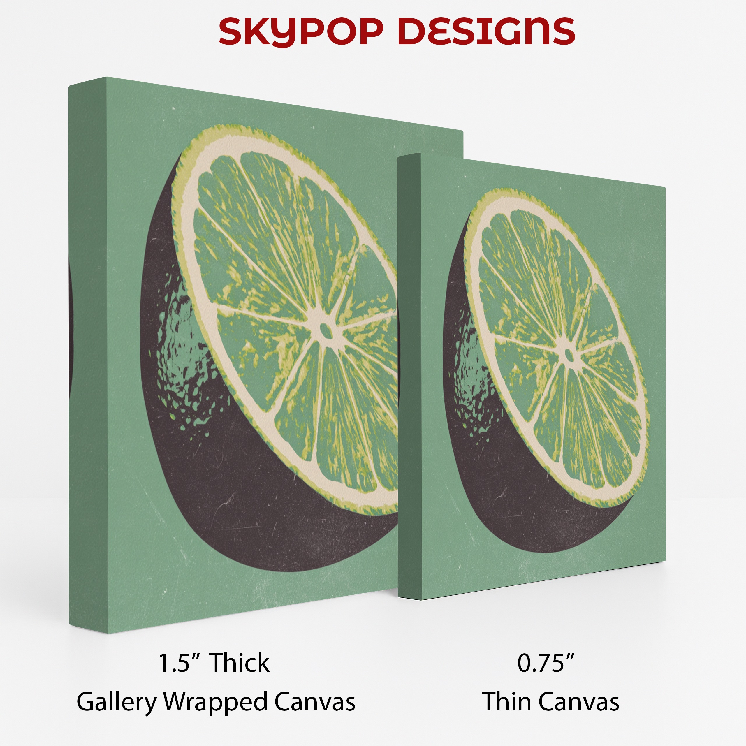 2.jpg Retro Lime Slice Art