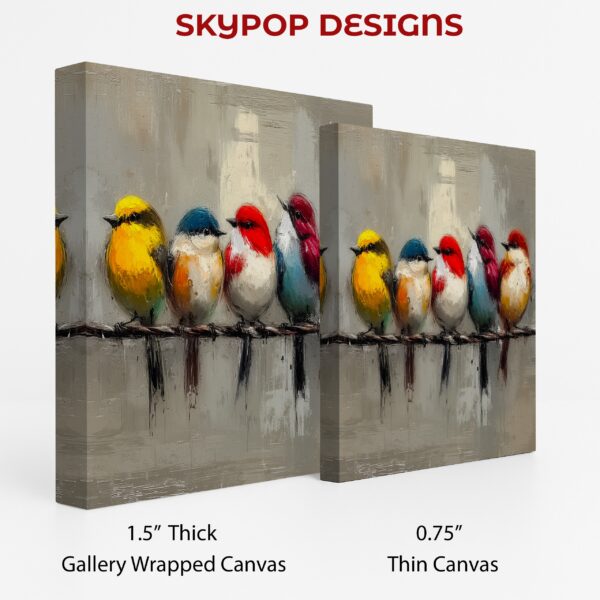 Colorful Birds Art