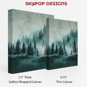 Misty Forest Art