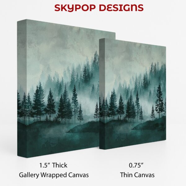 Misty Forest Art