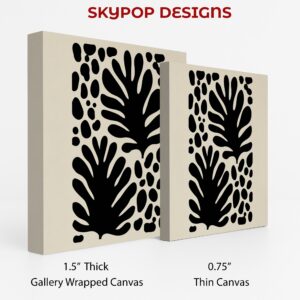 Tropical Leaf Silhouette Art