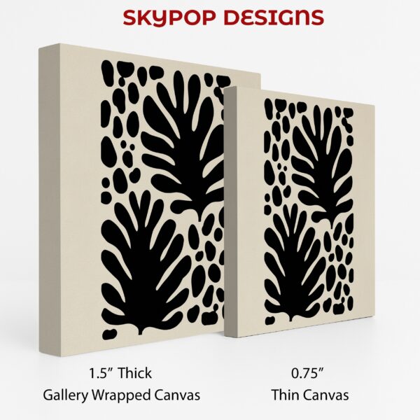 Tropical Leaf Silhouette Art