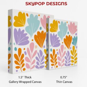 Colorful Floral Abstract Art