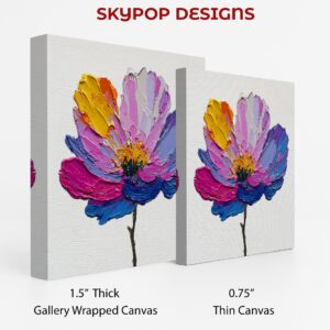 Vibrant Flower Art