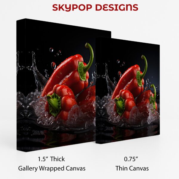 Red Pepper Splash Art
