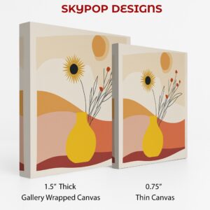 Sunflower Vase Art