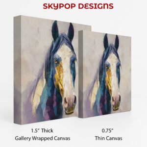 Blue Horse Art