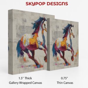 Colorful Horse Art
